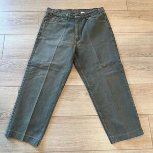 Vintage Levi’s Orange Tab Men’s 550 Relaxed Fit Green Faded Jean Size 36x30